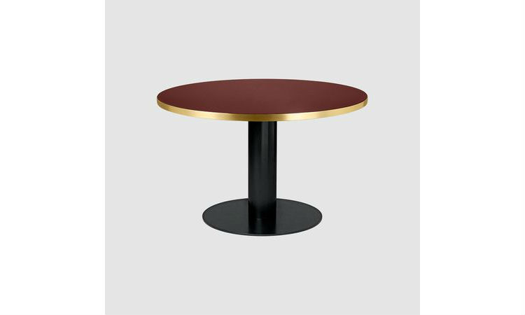 Dining Table – Round – Dia. 125cm – Black base de Gubi