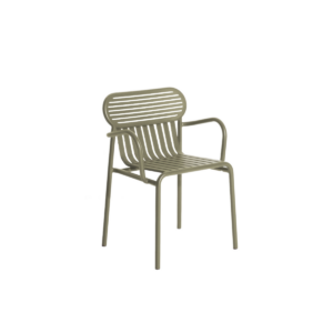 Chaise avec accoudoirs Week-end de Petite Friture