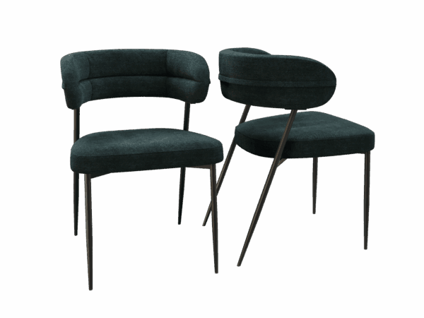 Chaise-Londres-Twill-Akante-vert
