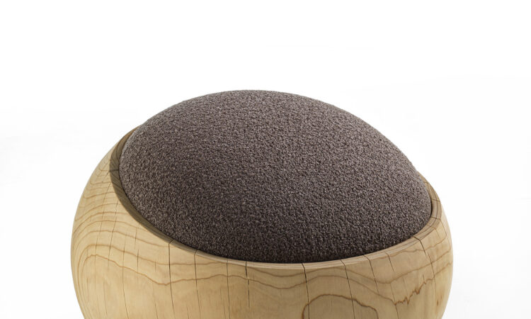 Pouf-bigne-di-iginio-massari-riva1920-surmesure