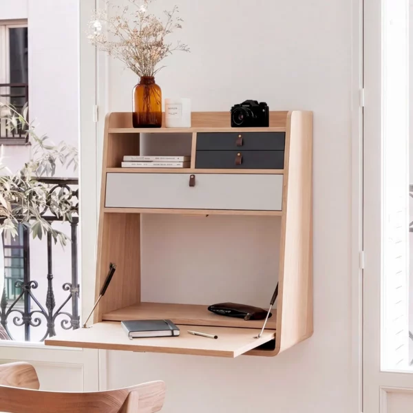 secretaire-murale-gaston-60-chene-gris
