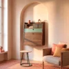 secretaire-murale-gaston-60-cheneteinte-vert