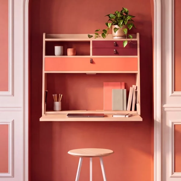secretaire-murale-gaston-80-chene-corail