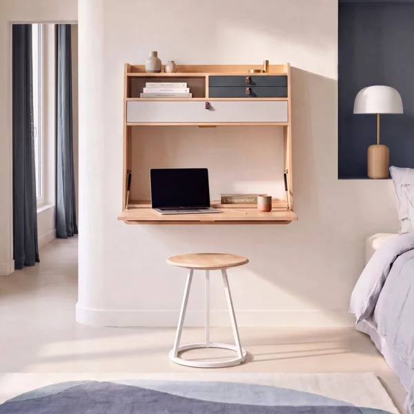 secretaire-murale-gaston-80-chene-gris