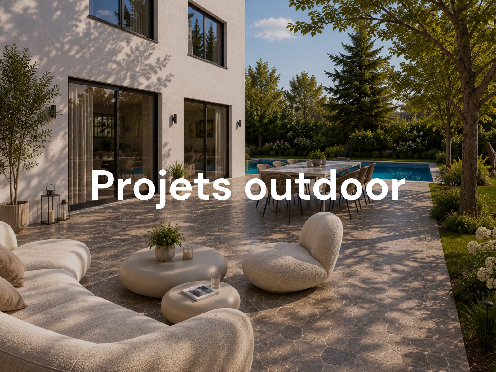 Projets d'extérieur / terrasse / balcon / jardin