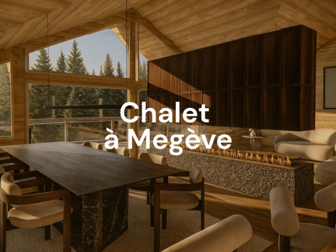 Aménagement chalet Megève