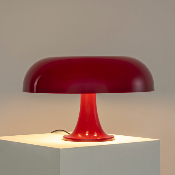 Lampe-Nesso-Artemide-rouge-ruby